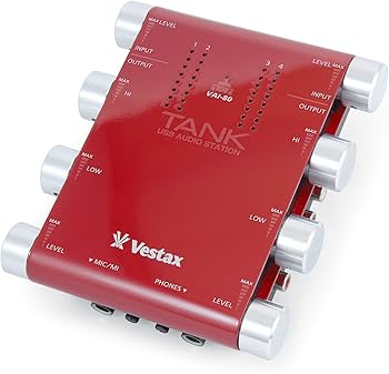 Amazon.co.jp: Vestax オーディオインタフェース VAI-80 TANK : 楽器